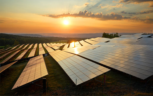 Placas de energía solar